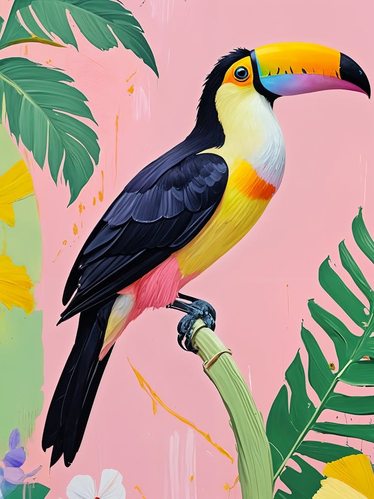 Tropical Rainbow Toucan no1