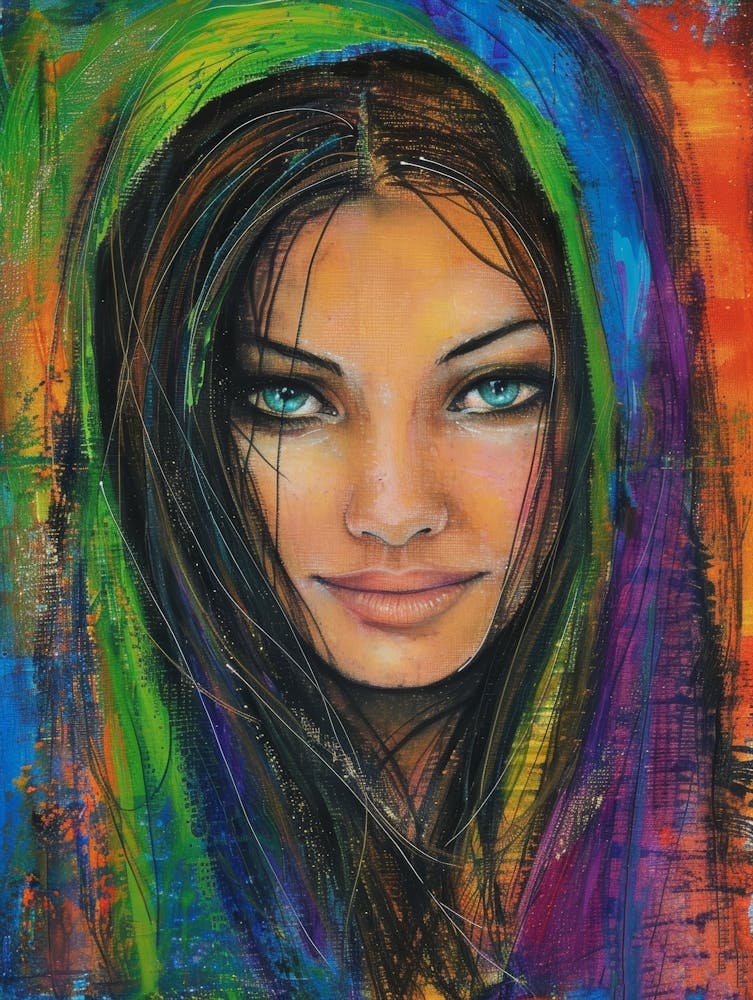 Girl With Blue Eyes 1