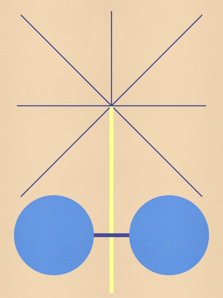 Geometric Abstract Flower 02