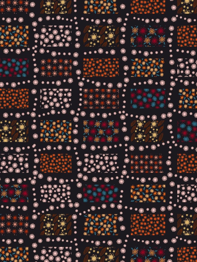 Simple Colorful Ditsy