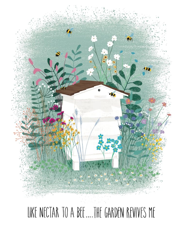 Garden Bee Hive Farm Kitchen