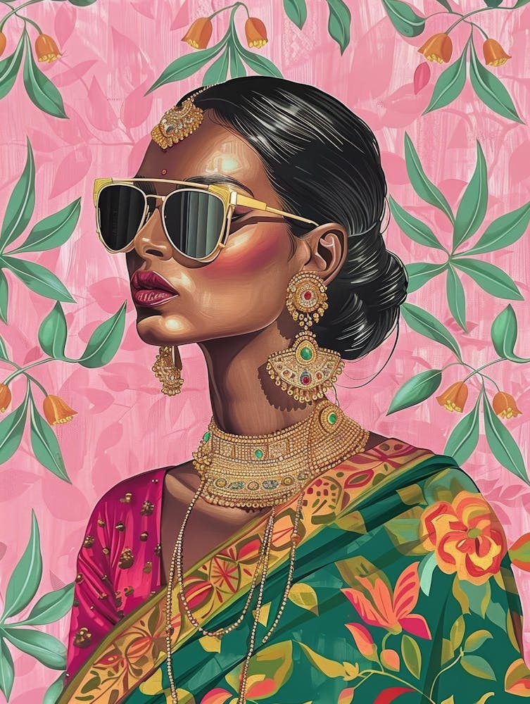 Indian Woman In Sunglasses 4
