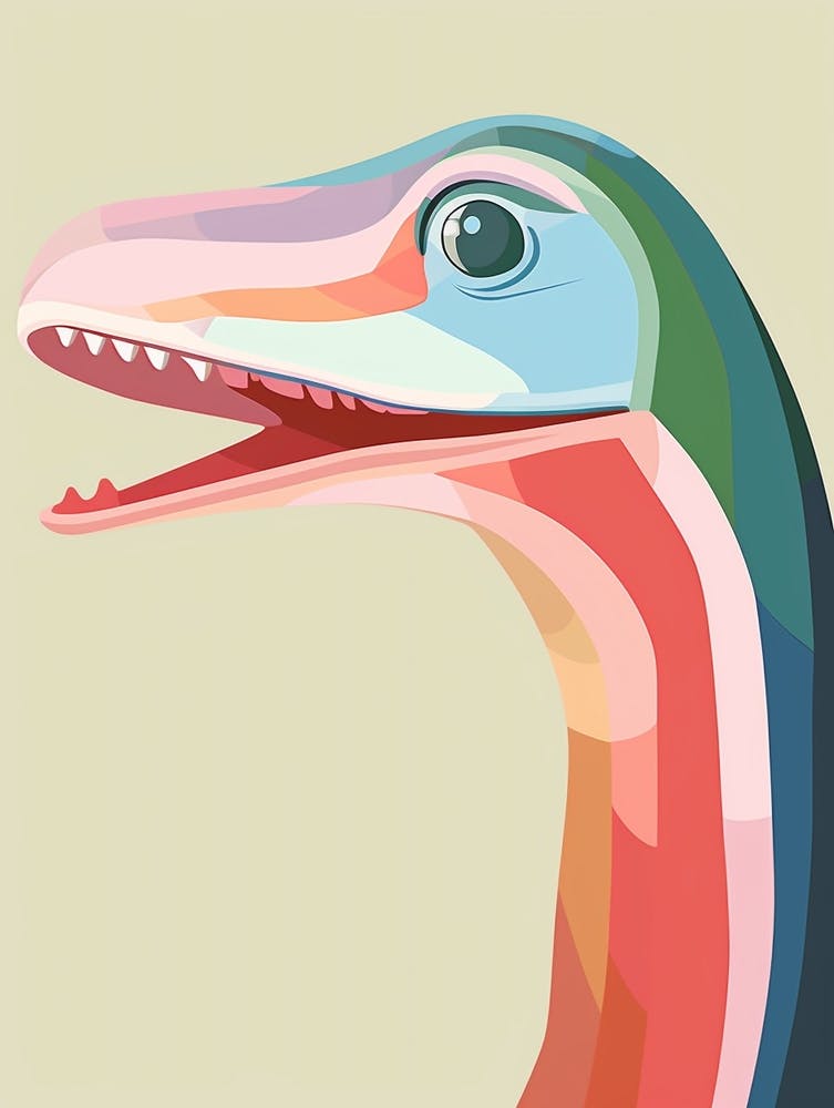 Colourful Dinosaur Rhamphorhynchus 2