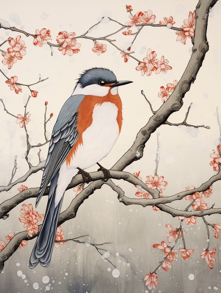 Bird Illustration Kingfisher 2