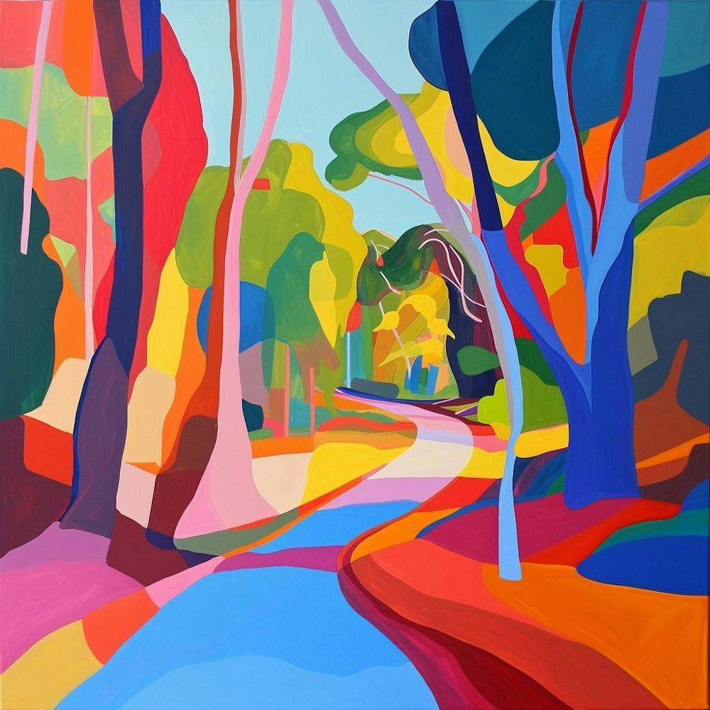 Abstract Park Collection Royal Park Melbourne Australia 2