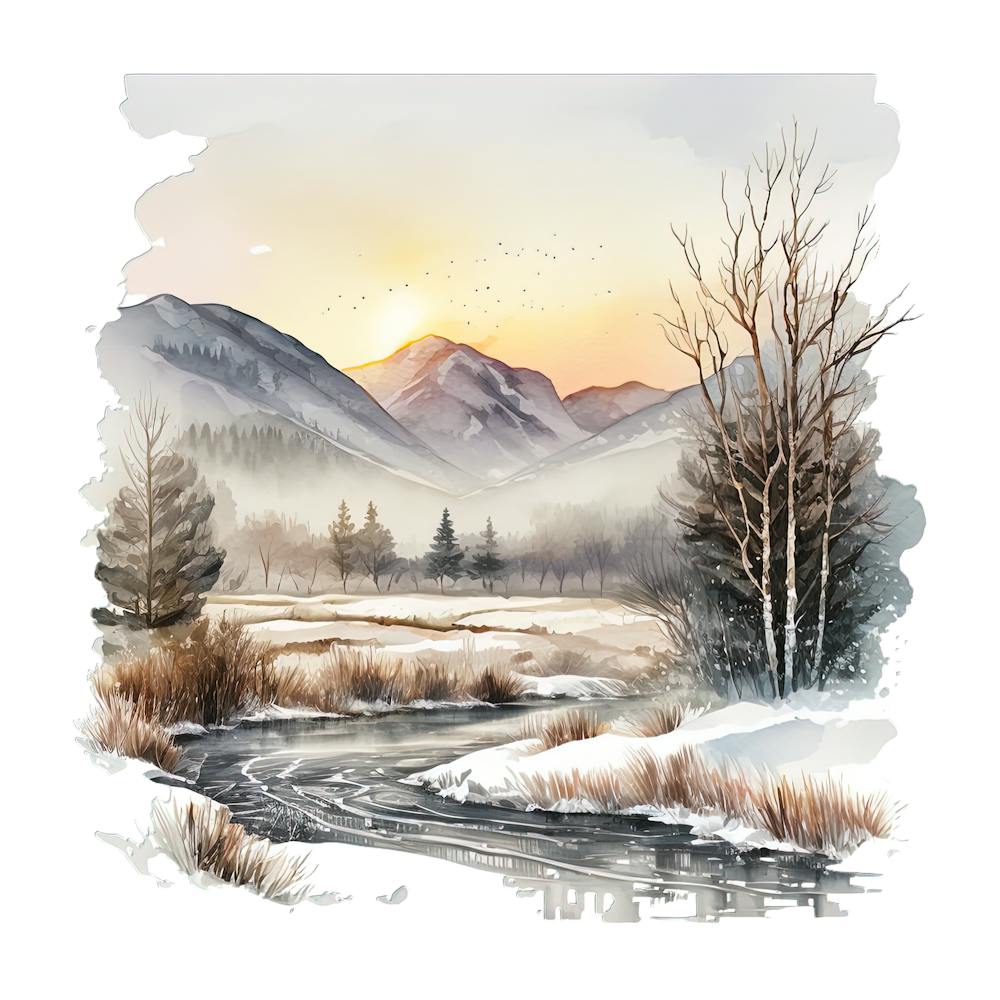 Watercolor Landscape 2