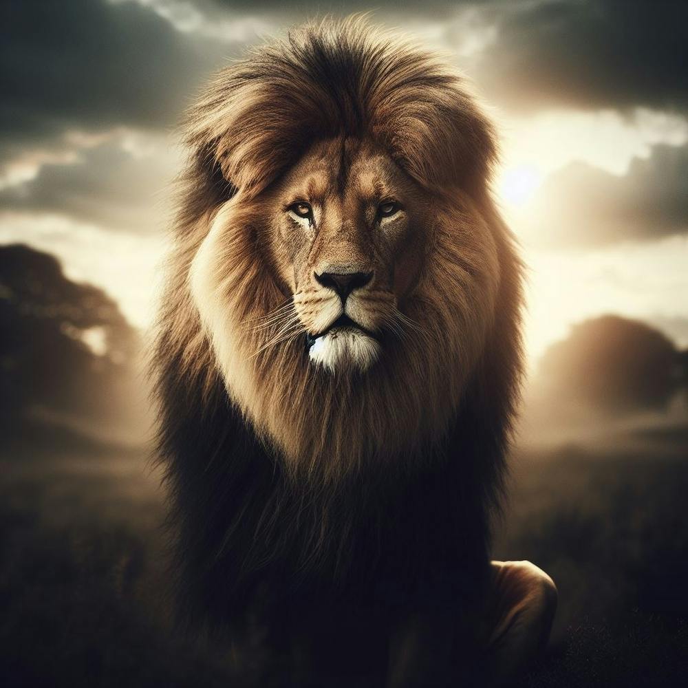 Un lion puissant et majestueux dans son habitat naturel 3