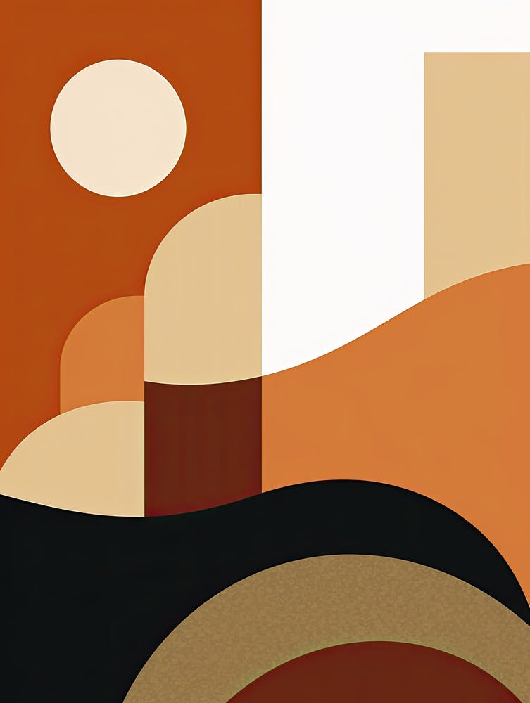 Vintage Vignettes; Abstract Risograph Perspectives