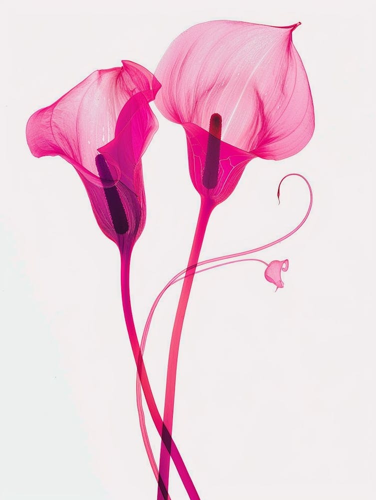 Hot Pink Calla Lily 2