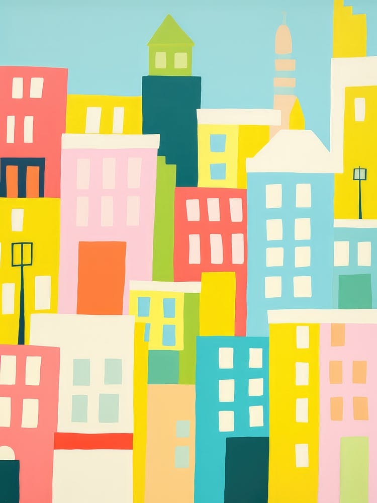 London, England Colourful View 3