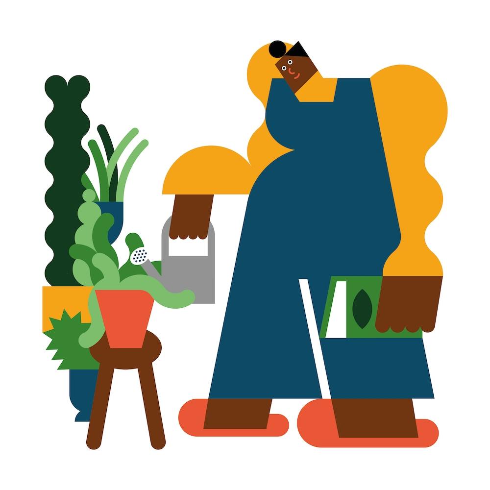 Plant Mum Square