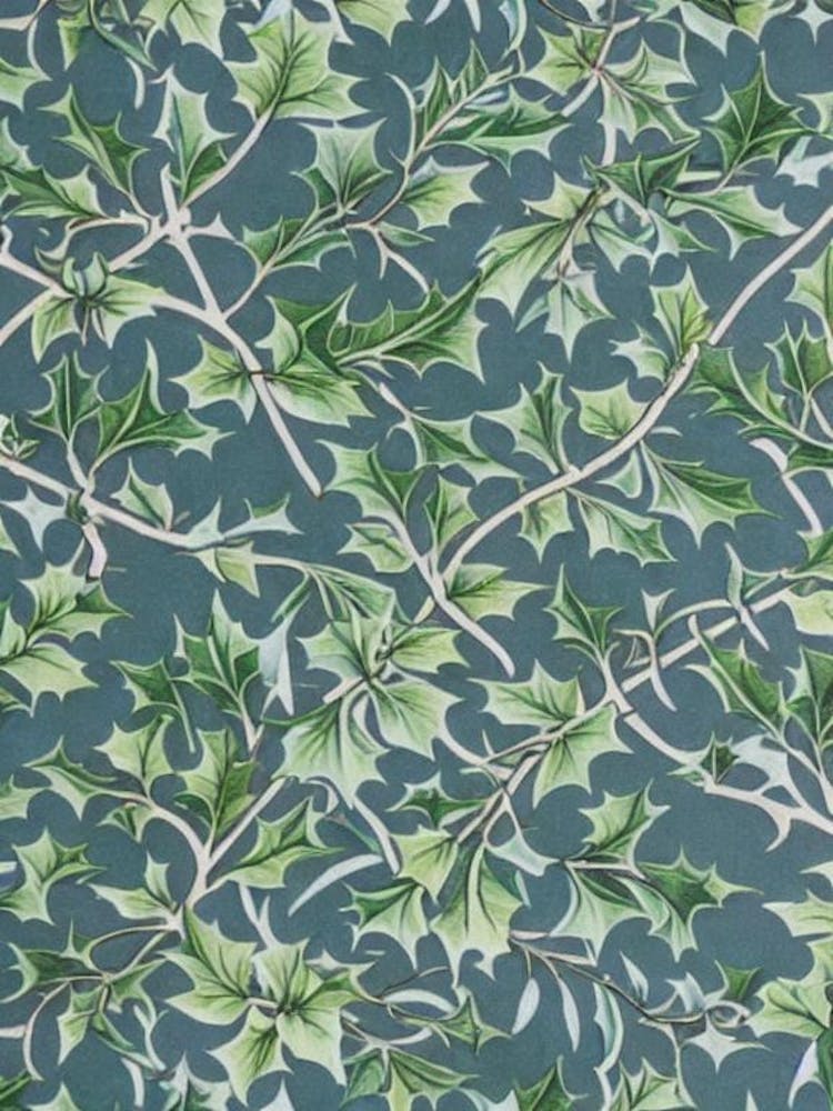 Holly 2 tree Vintage Botanical