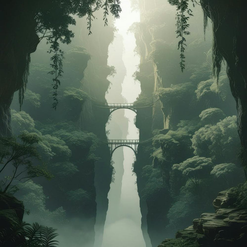 Bridge In The Forest 1