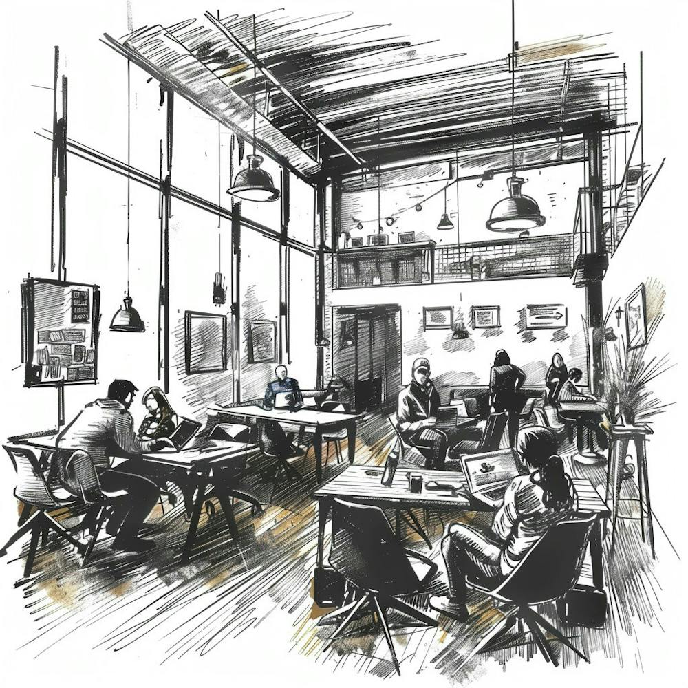 A Startup Incubator Hand Drawn Sketch Illustrati 1718666724 2