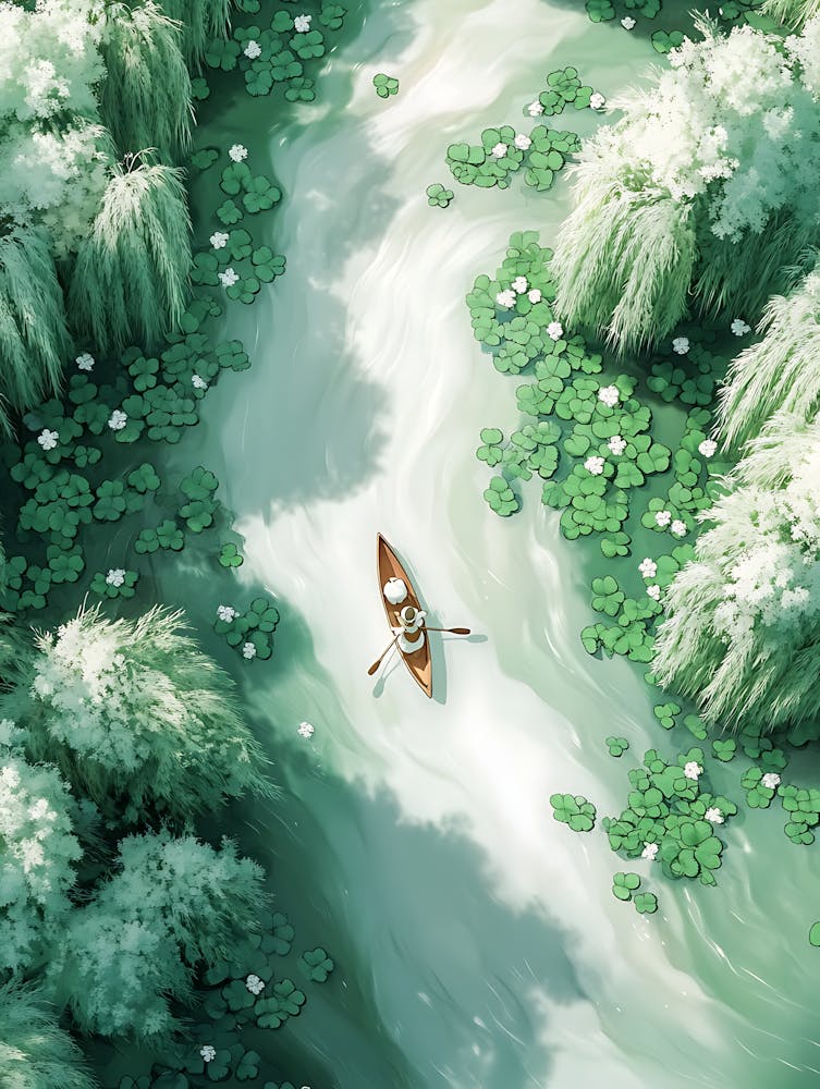 Stunning Rowboat on the River 8