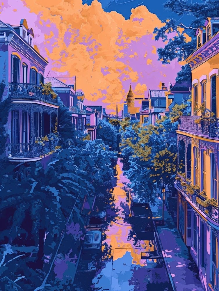 Garden District Pop Art 4