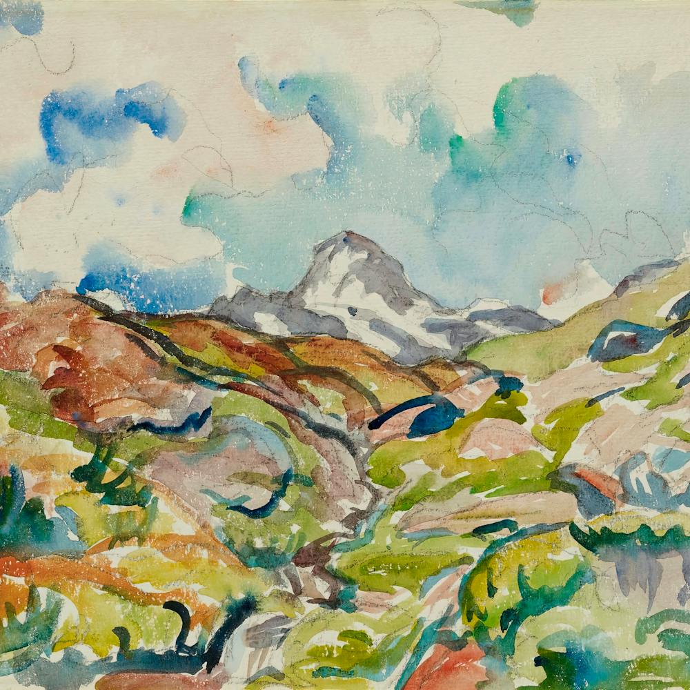 Giovanni Giacometti Piz Longhino