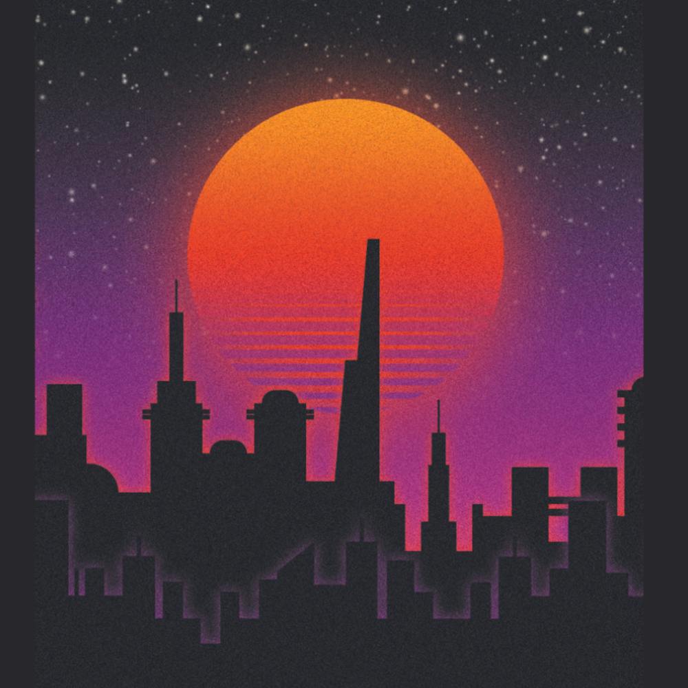 Sunset Citya Scape