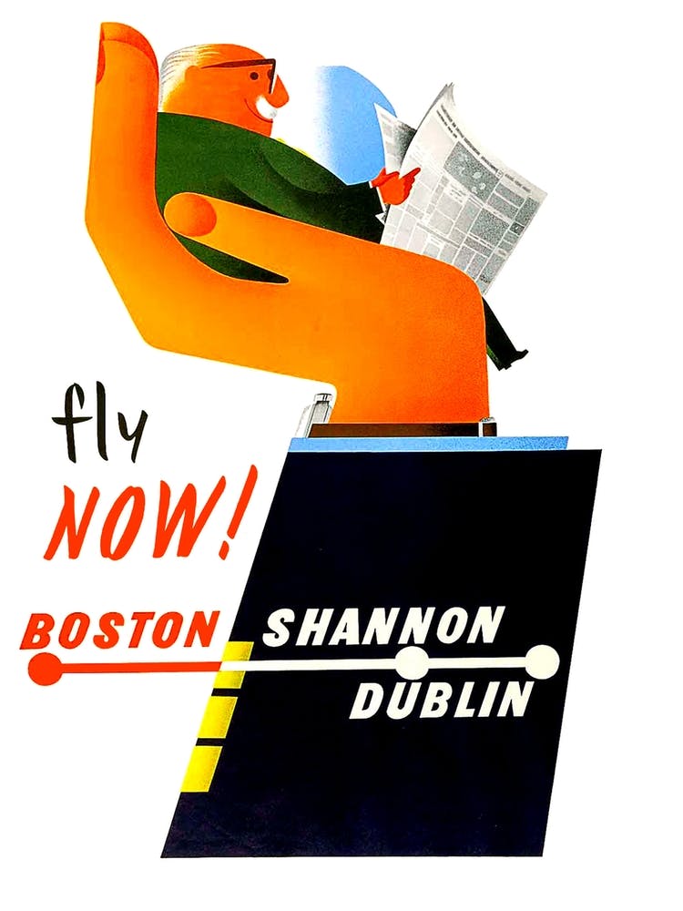 From Boston To Shanon And Dublin