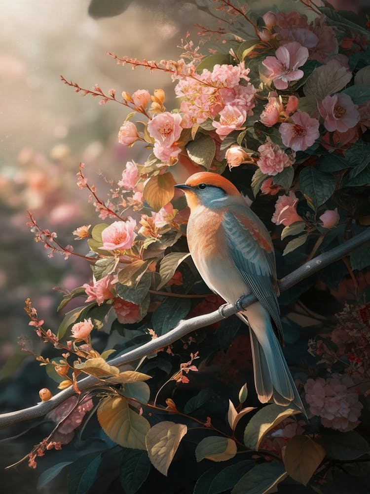 Vogel im Garten