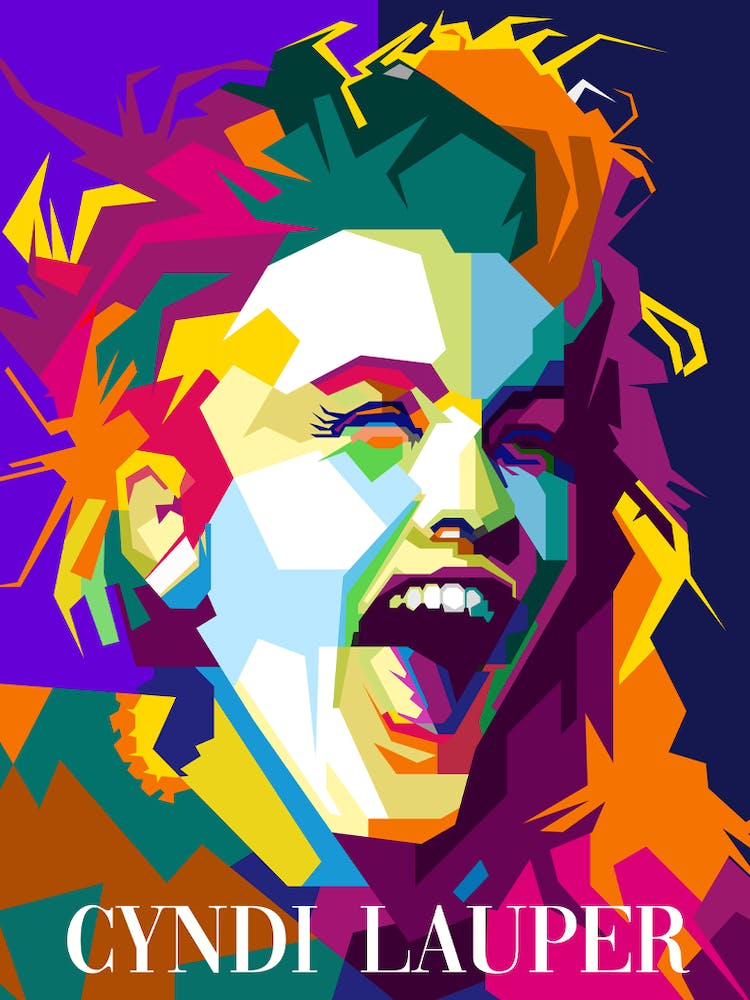 Cyndi Lauper 80s Pop Music Singer Wpap