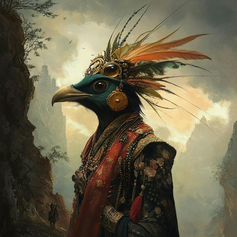 Bird With Feathers