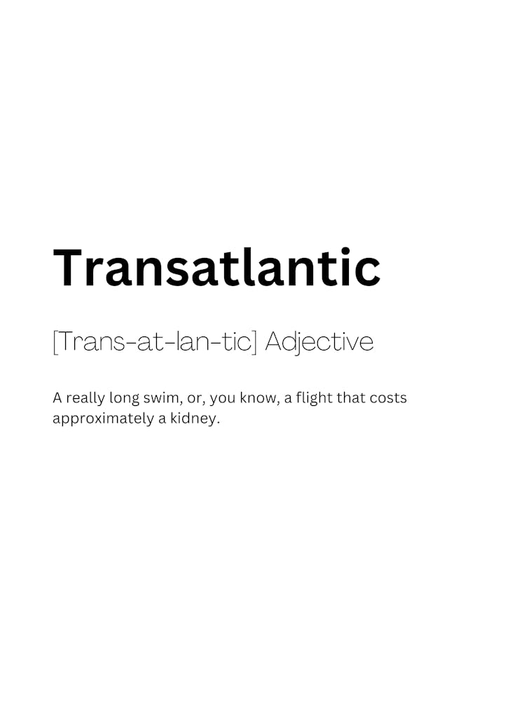 Transatlantic Definition Meaning