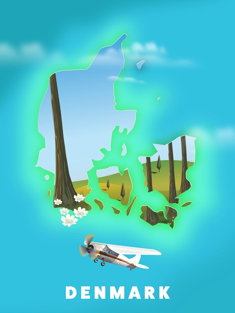 Denmark Map