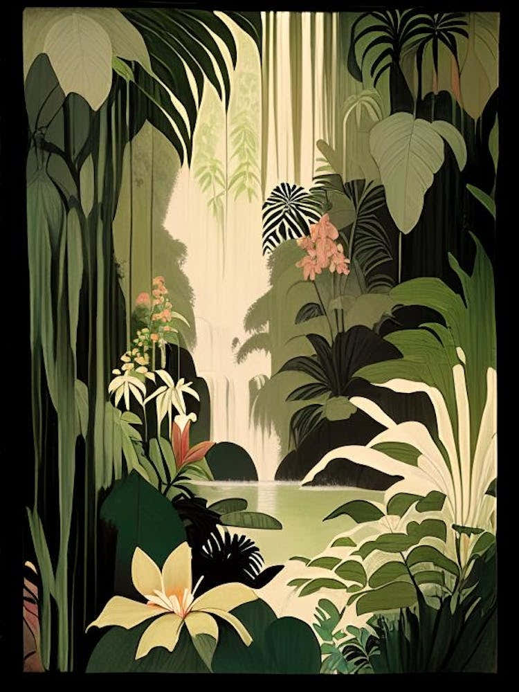 Hidden Paradise Jungle 3 Rousseau Inspired