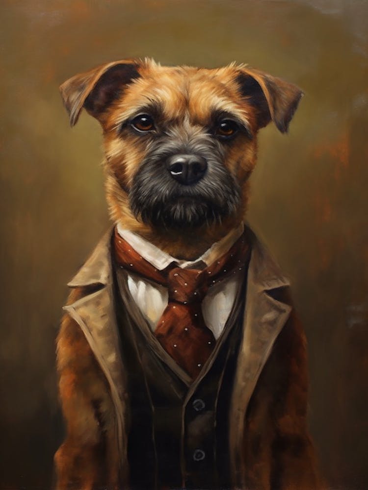 Gangster-Hund Border Terrier 2