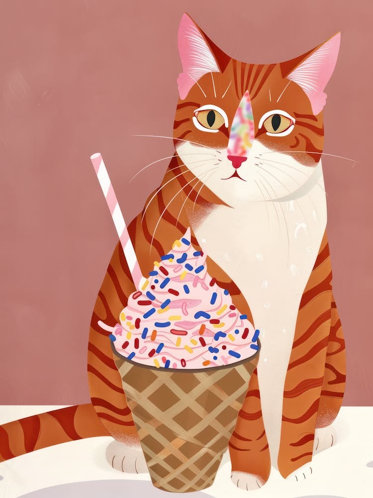 Katze Und Eis 3