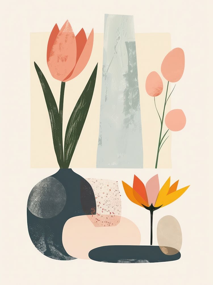 Collection Of Objects In Abstract Style 15