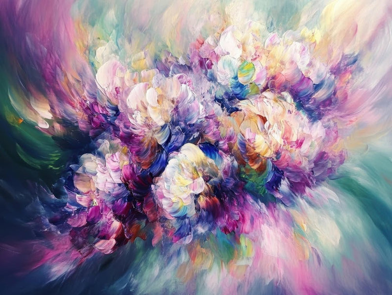 Abstract Flower Painting 29