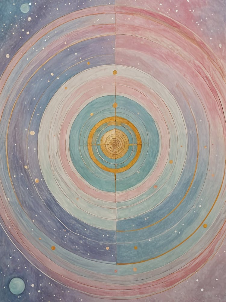 Pastel Concentric Circles