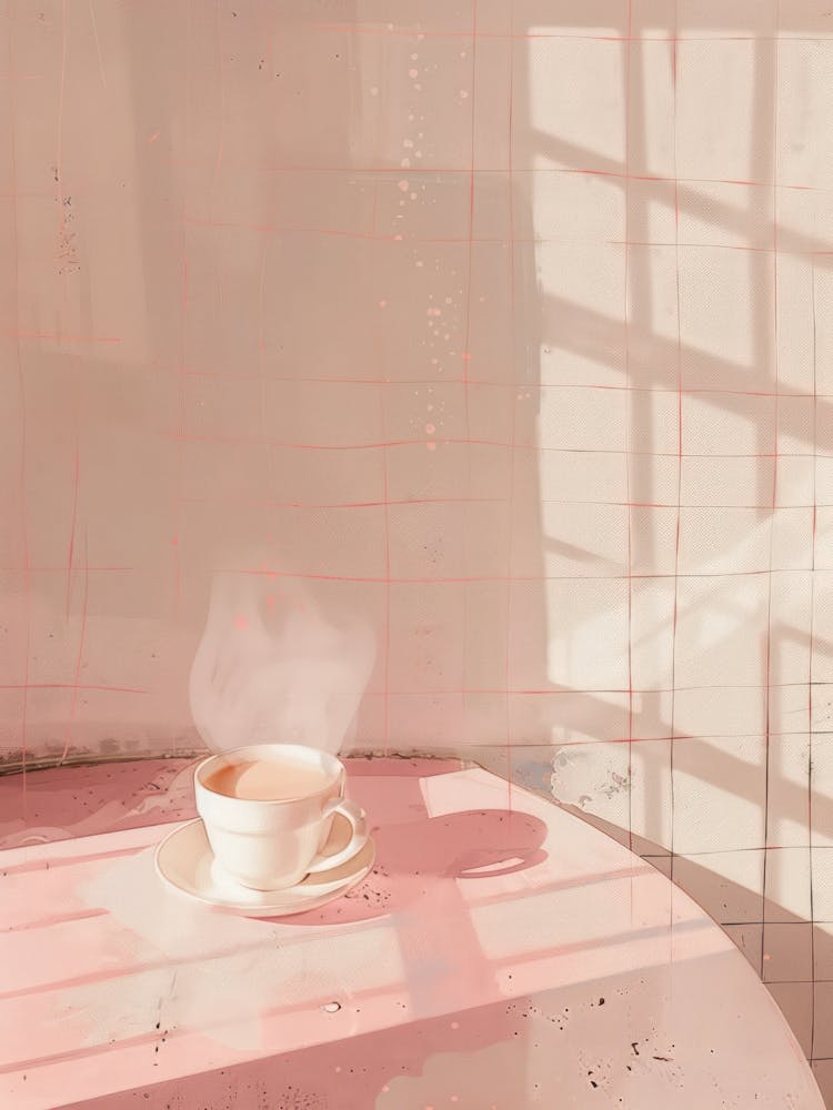 Pink Breakfast Food Porridge 4