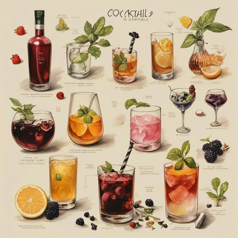 Default Ingredients For Cocktails In Unusual Combinations Aest 1