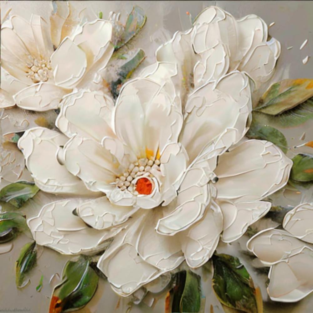 Weiße Blumen 3