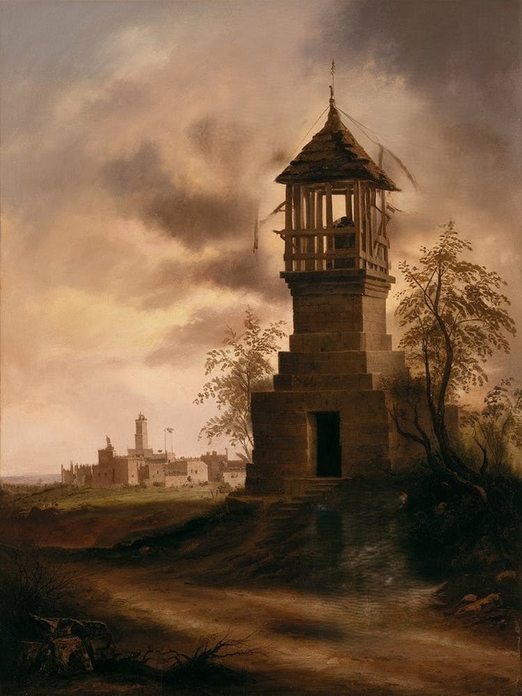 Tower At Dusk