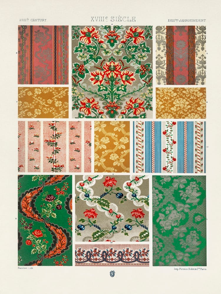 18th Century Pattern, Albert Racine (4) 1