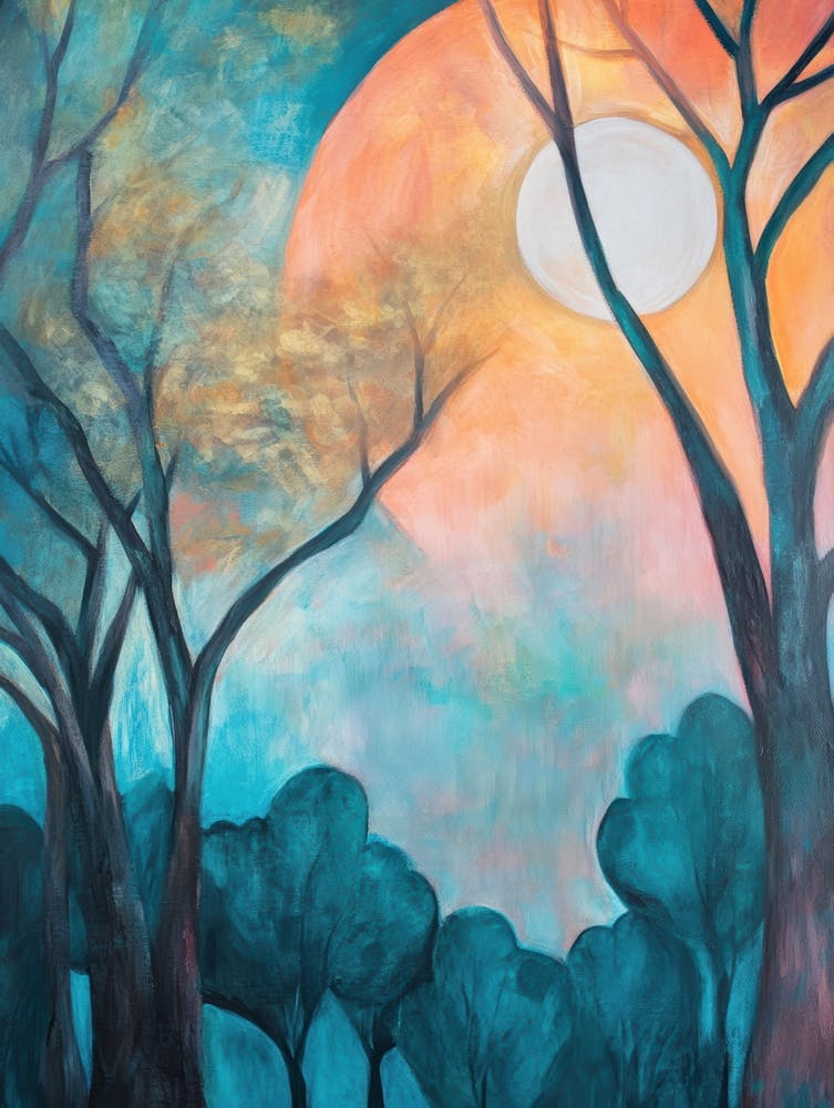 Clair de Lune Dans Les Bois 1