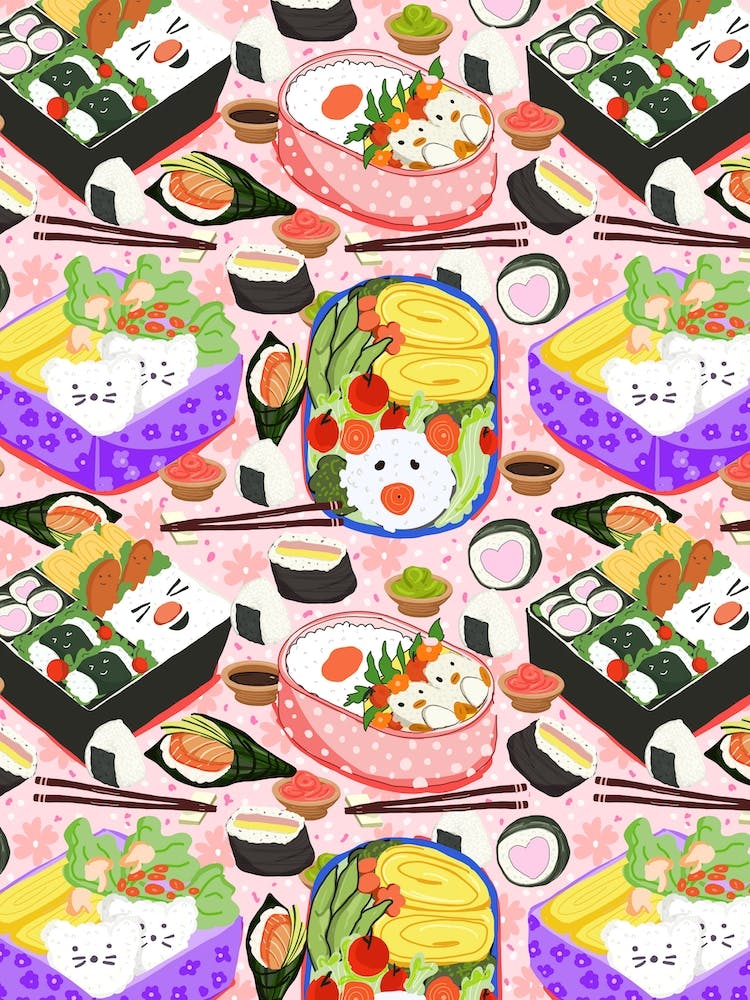 Japanese Anime Bento