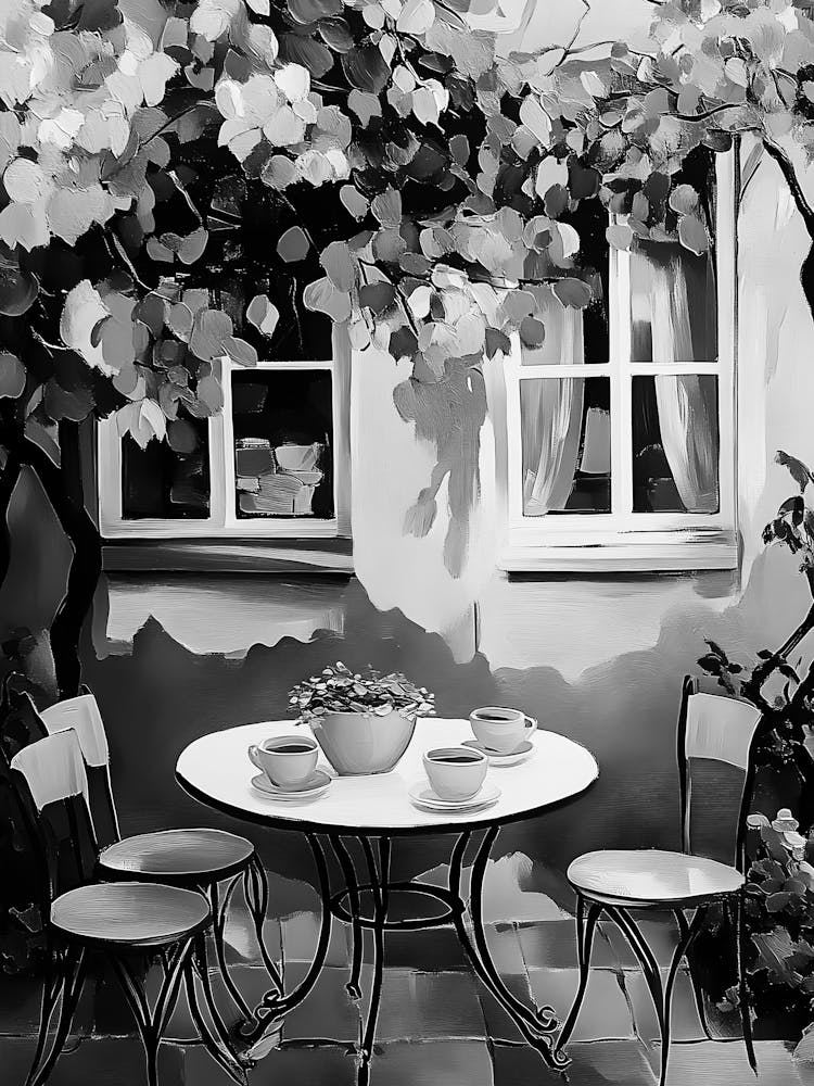 Black And White Painting 131