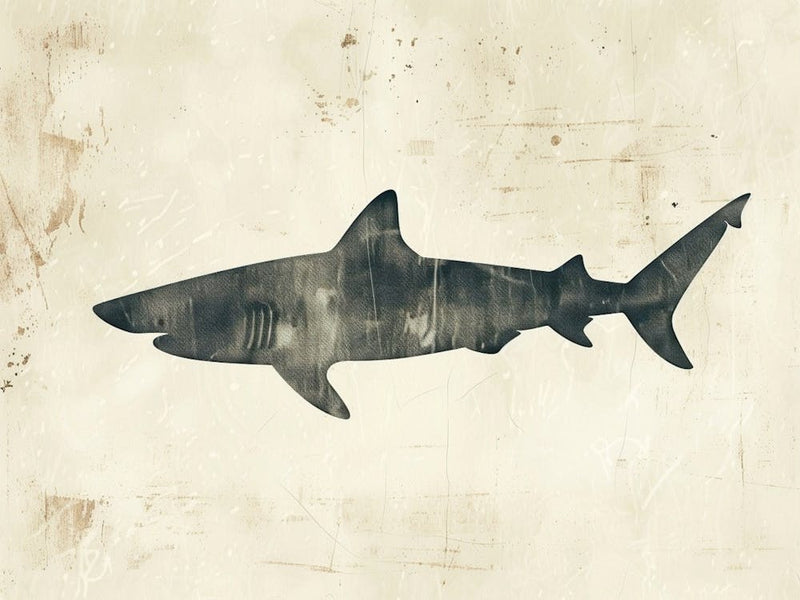 Common Thresher Shark Silhouette 2