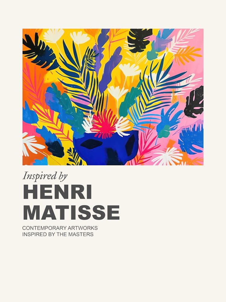 Museum Poster Inspired By Henri Matisse 14