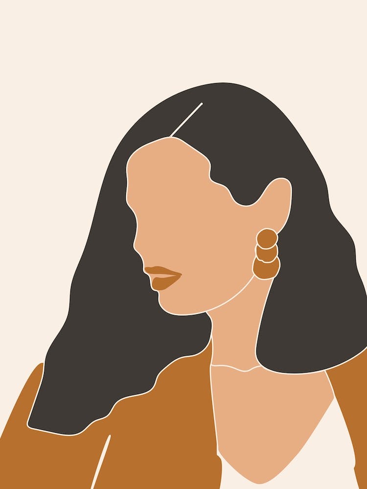 Abstract Lady One