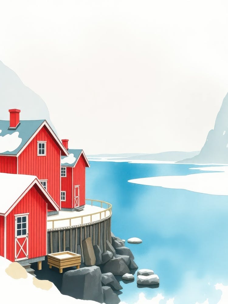 Red House On The Lake