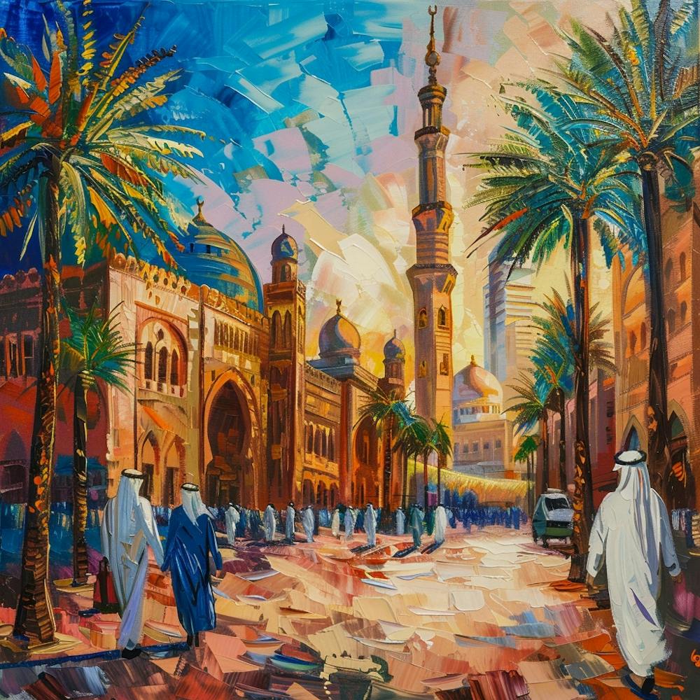 Islamische Stadt