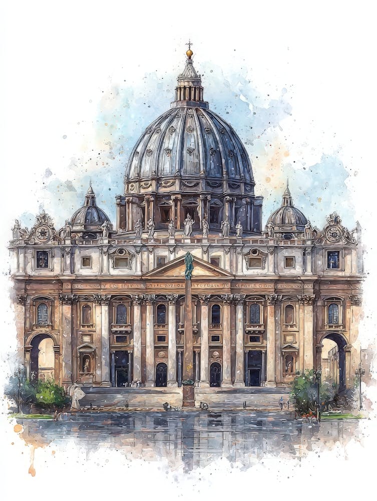 Aihrgdesign Isolated Watercolor Painting Of Italian Renaissan 47b921a7 D312 4095 B1e8 22da7a140e40 0