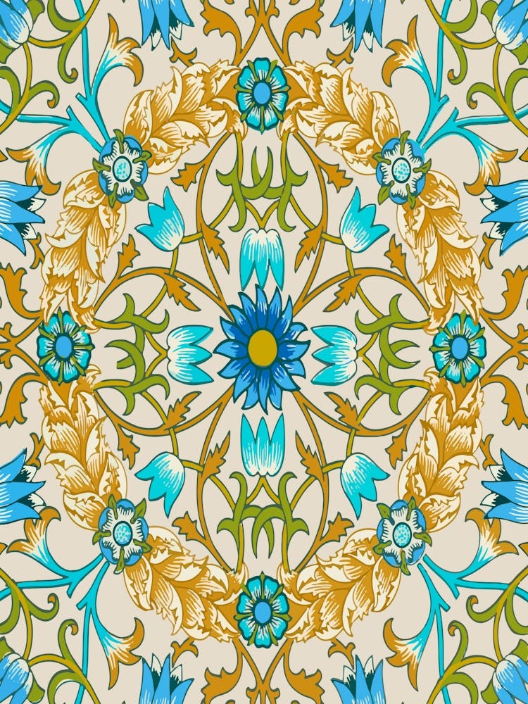 Motif Floral Vectoriel
