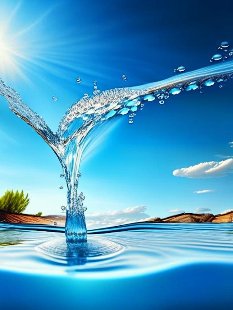 Pouring Water Waterscape Photography 1